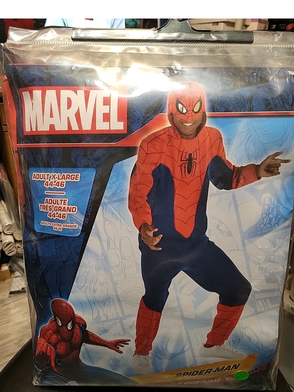 Marvel Spider-Man Red and Navy Kids Costume - Classic Hero Suit